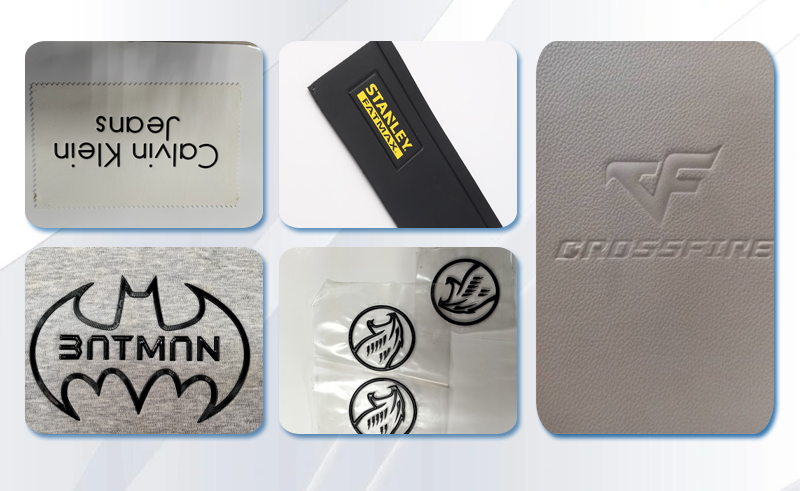 皮革壓花雙頭油壓高周波機樣品圖