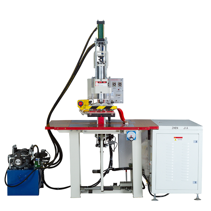 雙頭油壓高周波機壓編織帶